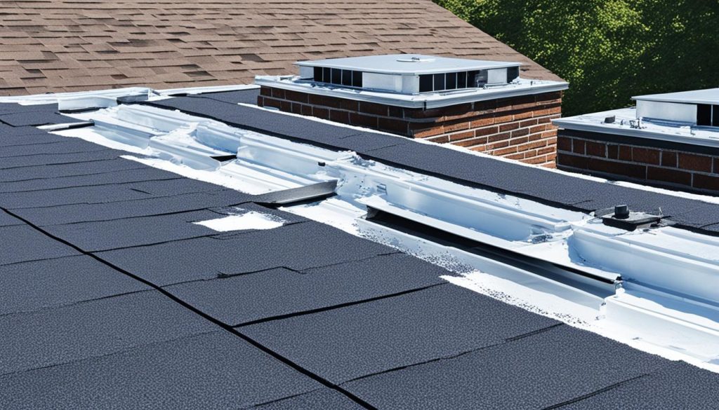 Plat dak ventilatie